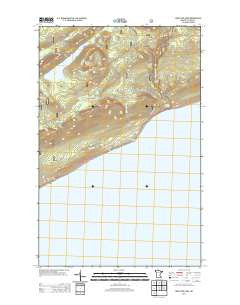Deer Yard Lake Minnesota Historical topographic map, 1:24000 scale, 7.5 X 7.5 Minute, Year 2013