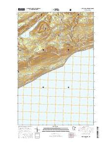 Deer Yard Lake Minnesota Current topographic map, 1:24000 scale, 7.5 X 7.5 Minute, Year 2016