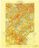 Deerwood Minnesota Historical topographic map, 1:62500 scale, 15 X 15 Minute, Year 1914