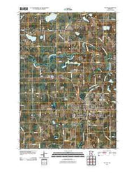 Delano Minnesota Historical topographic map, 1:24000 scale, 7.5 X 7.5 Minute, Year 2010