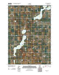 Delavan Minnesota Historical topographic map, 1:24000 scale, 7.5 X 7.5 Minute, Year 2010