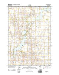 Delavan Minnesota Historical topographic map, 1:24000 scale, 7.5 X 7.5 Minute, Year 2013