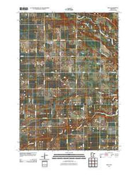 Delhi Minnesota Historical topographic map, 1:24000 scale, 7.5 X 7.5 Minute, Year 2010