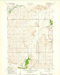 Dennison Minnesota Historical topographic map, 1:24000 scale, 7.5 X 7.5 Minute, Year 1960