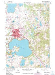 Detroit Lakes Minnesota Historical topographic map, 1:24000 scale, 7.5 X 7.5 Minute, Year 1959