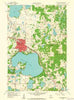 Detroit Lakes Minnesota Historical topographic map, 1:24000 scale, 7.5 X 7.5 Minute, Year 1959