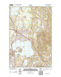 Detroit Lakes Minnesota Historical topographic map, 1:24000 scale, 7.5 X 7.5 Minute, Year 2013