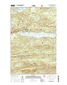 Devil Track Lake Minnesota Current topographic map, 1:24000 scale, 7.5 X 7.5 Minute, Year 2016