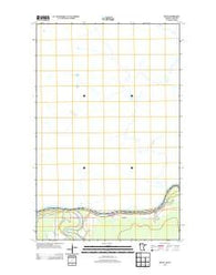 Devlin Minnesota Historical topographic map, 1:24000 scale, 7.5 X 7.5 Minute, Year 2013