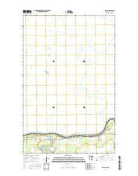 Devlin Minnesota Current topographic map, 1:24000 scale, 7.5 X 7.5 Minute, Year 2016