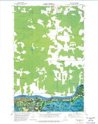 Devlin Minnesota Historical topographic map, 1:24000 scale, 7.5 X 7.5 Minute, Year 1970