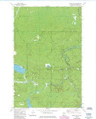 Dewey Lake NW Minnesota Historical topographic map, 1:24000 scale, 7.5 X 7.5 Minute, Year 1955
