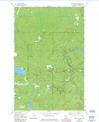 Dewey Lake NW Minnesota Historical topographic map, 1:24000 scale, 7.5 X 7.5 Minute, Year 1955