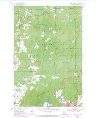 Dewey Lake SE Minnesota Historical topographic map, 1:24000 scale, 7.5 X 7.5 Minute, Year 1955