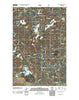 Dewey Lake Minnesota Historical topographic map, 1:24000 scale, 7.5 X 7.5 Minute, Year 2011