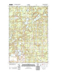 Dewey Lake Minnesota Historical topographic map, 1:24000 scale, 7.5 X 7.5 Minute, Year 2013