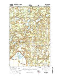 Dewey Lake Minnesota Current topographic map, 1:24000 scale, 7.5 X 7.5 Minute, Year 2016