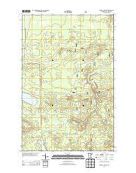 Dewey Lake NW Minnesota Historical topographic map, 1:24000 scale, 7.5 X 7.5 Minute, Year 2013