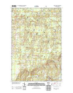 Dewey Lake SE Minnesota Historical topographic map, 1:24000 scale, 7.5 X 7.5 Minute, Year 2013