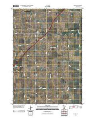Dexter Minnesota Historical topographic map, 1:24000 scale, 7.5 X 7.5 Minute, Year 2010