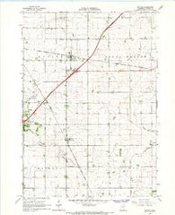 Dexter Minnesota Historical topographic map, 1:24000 scale, 7.5 X 7.5 Minute, Year 1965