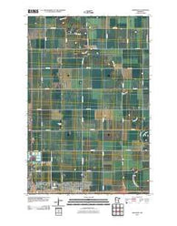 Dilworth Minnesota Historical topographic map, 1:24000 scale, 7.5 X 7.5 Minute, Year 2010