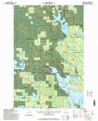 Dixon Lake Minnesota Historical topographic map, 1:24000 scale, 7.5 X 7.5 Minute, Year 1996