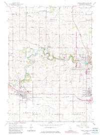 Dodge Center Minnesota Historical topographic map, 1:24000 scale, 7.5 X 7.5 Minute, Year 1965