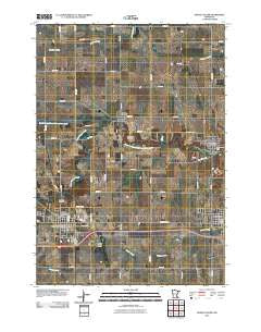Dodge Center Minnesota Historical topographic map, 1:24000 scale, 7.5 X 7.5 Minute, Year 2010