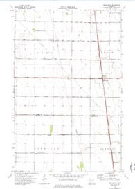 Donaldson Minnesota Historical topographic map, 1:24000 scale, 7.5 X 7.5 Minute, Year 1974