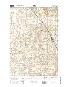 Donnelly Minnesota Current topographic map, 1:24000 scale, 7.5 X 7.5 Minute, Year 2016