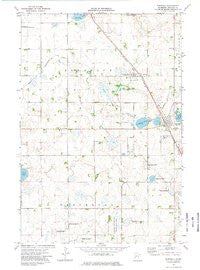 Donnelly Minnesota Historical topographic map, 1:24000 scale, 7.5 X 7.5 Minute, Year 1973