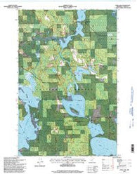 Dora Lake Minnesota Historical topographic map, 1:24000 scale, 7.5 X 7.5 Minute, Year 1996