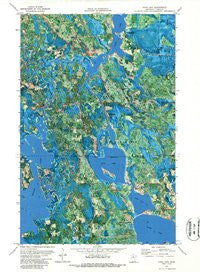 Dora Lake Minnesota Historical topographic map, 1:24000 scale, 7.5 X 7.5 Minute, Year 1971