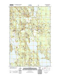 Dora Lake Minnesota Historical topographic map, 1:24000 scale, 7.5 X 7.5 Minute, Year 2013