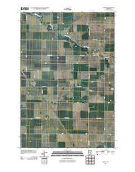 Doran Minnesota Historical topographic map, 1:24000 scale, 7.5 X 7.5 Minute, Year 2010