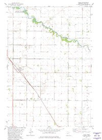 Doran Minnesota Historical topographic map, 1:24000 scale, 7.5 X 7.5 Minute, Year 1981