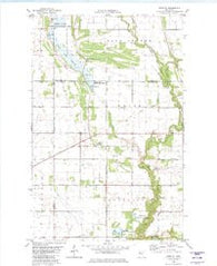 Dorothy Minnesota Historical topographic map, 1:24000 scale, 7.5 X 7.5 Minute, Year 1982