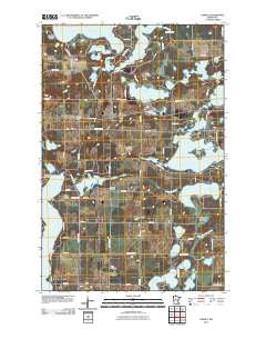 Dorset Minnesota Historical topographic map, 1:24000 scale, 7.5 X 7.5 Minute, Year 2010