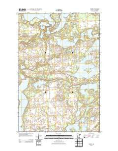 Dorset Minnesota Historical topographic map, 1:24000 scale, 7.5 X 7.5 Minute, Year 2013