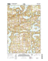 Dorset Minnesota Current topographic map, 1:24000 scale, 7.5 X 7.5 Minute, Year 2016