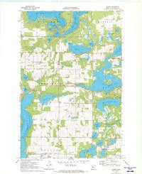 Dorset Minnesota Historical topographic map, 1:24000 scale, 7.5 X 7.5 Minute, Year 1970