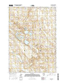 Dovray Minnesota Current topographic map, 1:24000 scale, 7.5 X 7.5 Minute, Year 2016