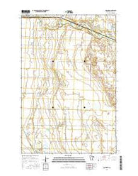 Downer Minnesota Current topographic map, 1:24000 scale, 7.5 X 7.5 Minute, Year 2016
