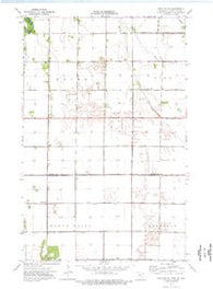 Drayton SE Minnesota Historical topographic map, 1:24000 scale, 7.5 X 7.5 Minute, Year 1974