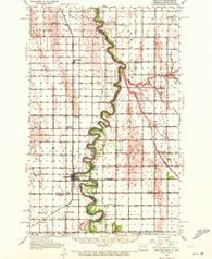 Drayton North Dakota Historical topographic map, 1:62500 scale, 15 X 15 Minute, Year 1939
