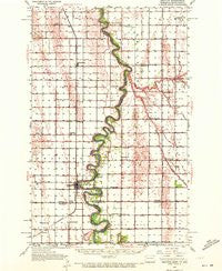 Drayton North Dakota Historical topographic map, 1:62500 scale, 15 X 15 Minute, Year 1939