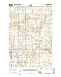 Dry Wood Lake Minnesota Current topographic map, 1:24000 scale, 7.5 X 7.5 Minute, Year 2016