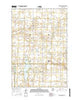 Dry Wood Lake Minnesota Current topographic map, 1:24000 scale, 7.5 X 7.5 Minute, Year 2016