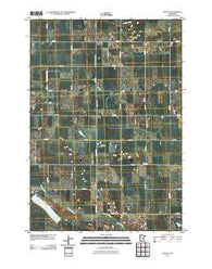 Dudley Minnesota Historical topographic map, 1:24000 scale, 7.5 X 7.5 Minute, Year 2010